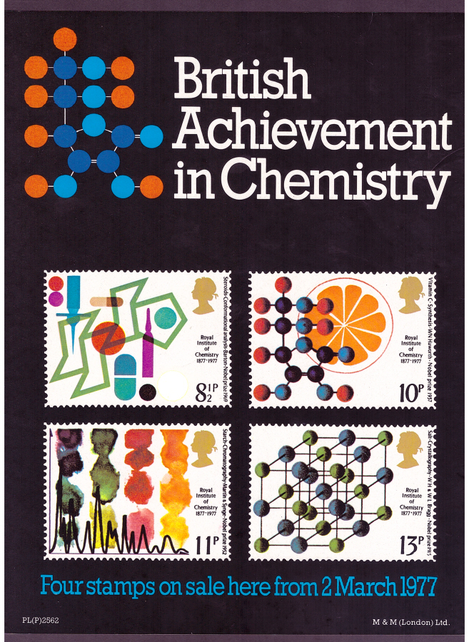 (image for) 1977 Chemistry Post Office A4 poster. PL(P) 2562.